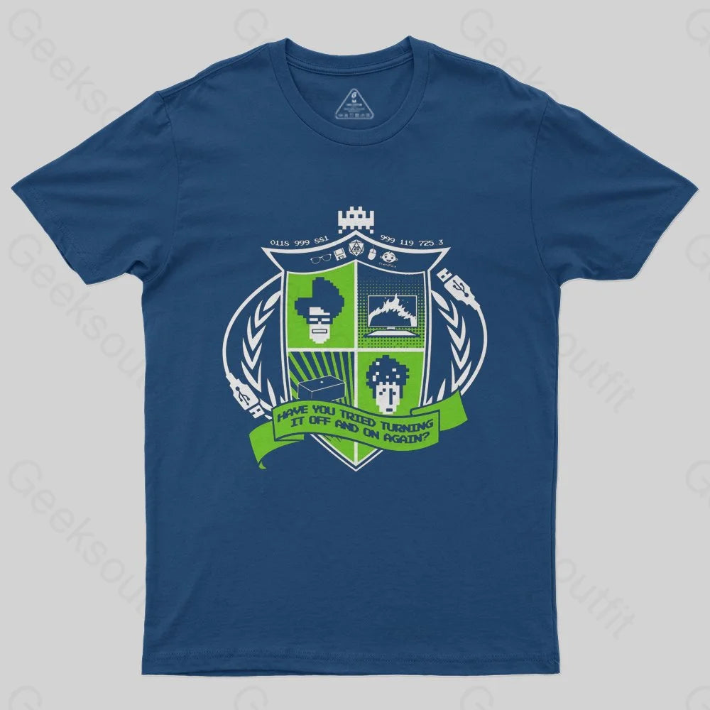 IT Crest T-Shirt - Geeksoutfit