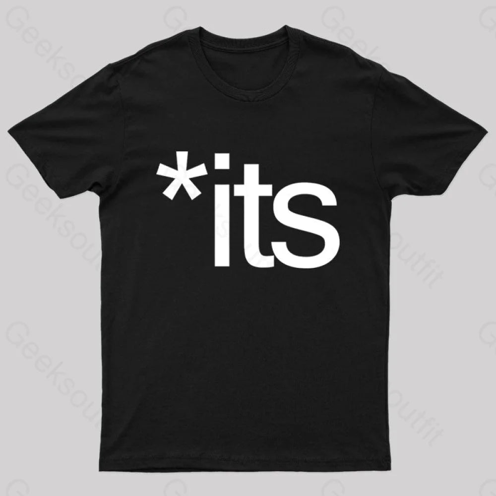 Its Nerd T-Shirt Black / S