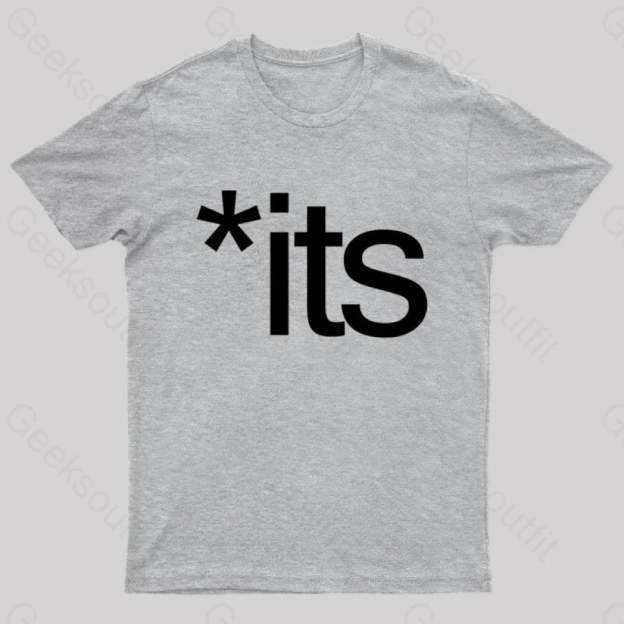 Its Nerd T-Shirt Grey / S