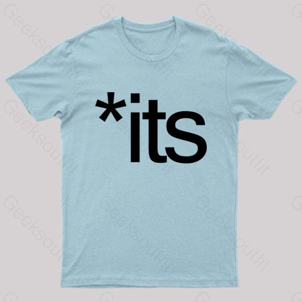 Its Nerd T-Shirt Light Blue / S