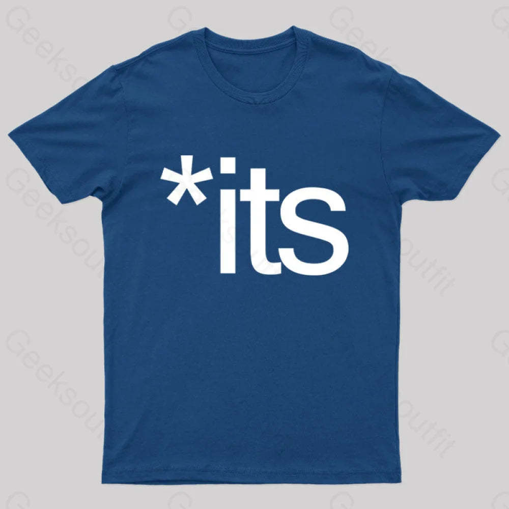 Its Nerd T-Shirt Navy / S