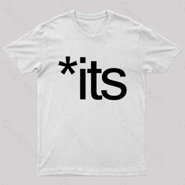 Its Nerd T-Shirt White / S