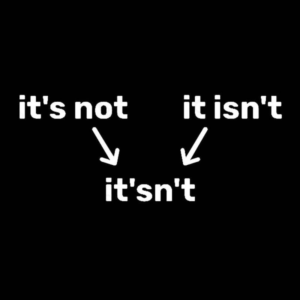 It’s Not It Isn’t It’sn’t Nerd T-Shirt