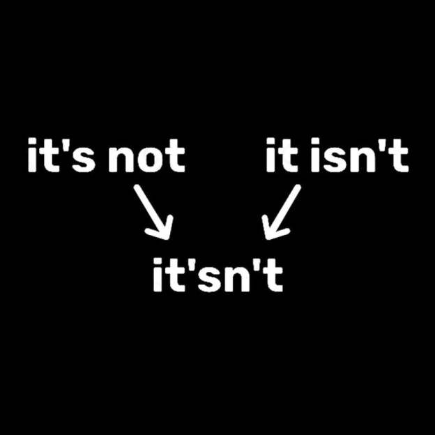 It’s Not It Isn’t It’sn’t Nerd T-Shirt