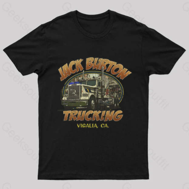 Jack Burton Trucking 1986 Geek T-Shirt Black / S