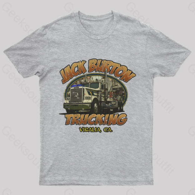 Jack Burton Trucking 1986 Geek T-Shirt Grey / S