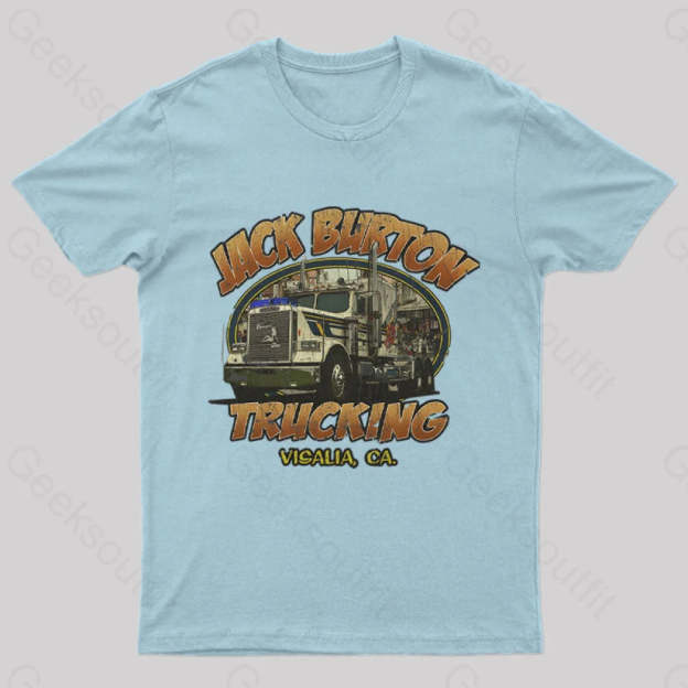 Jack Burton Trucking 1986 Geek T-Shirt Light Blue / S