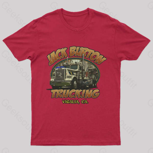 Jack Burton Trucking 1986 Geek T-Shirt Red / S