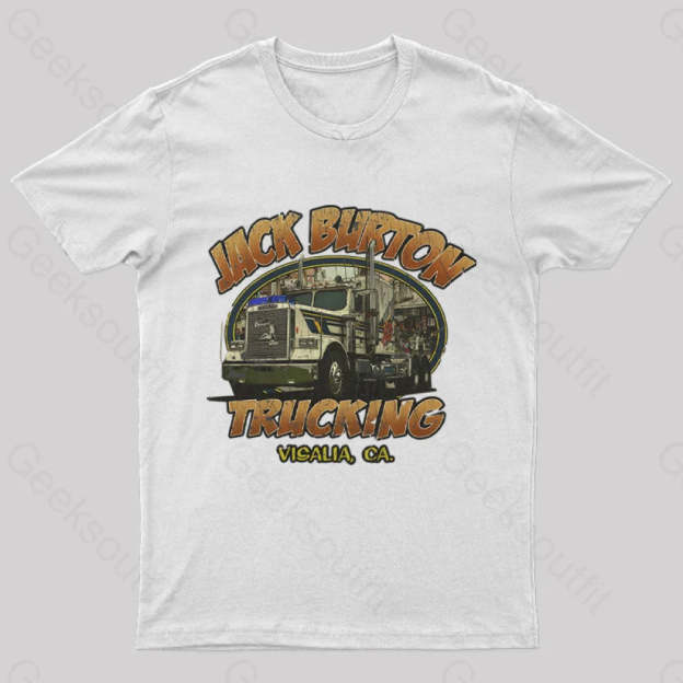 Jack Burton Trucking 1986 Geek T-Shirt White / S