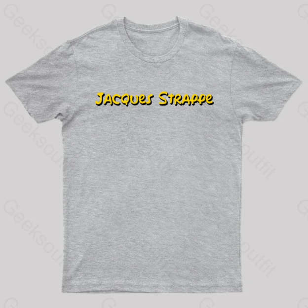 Jacquse Strappe Nerd T-Shirt Grey / S