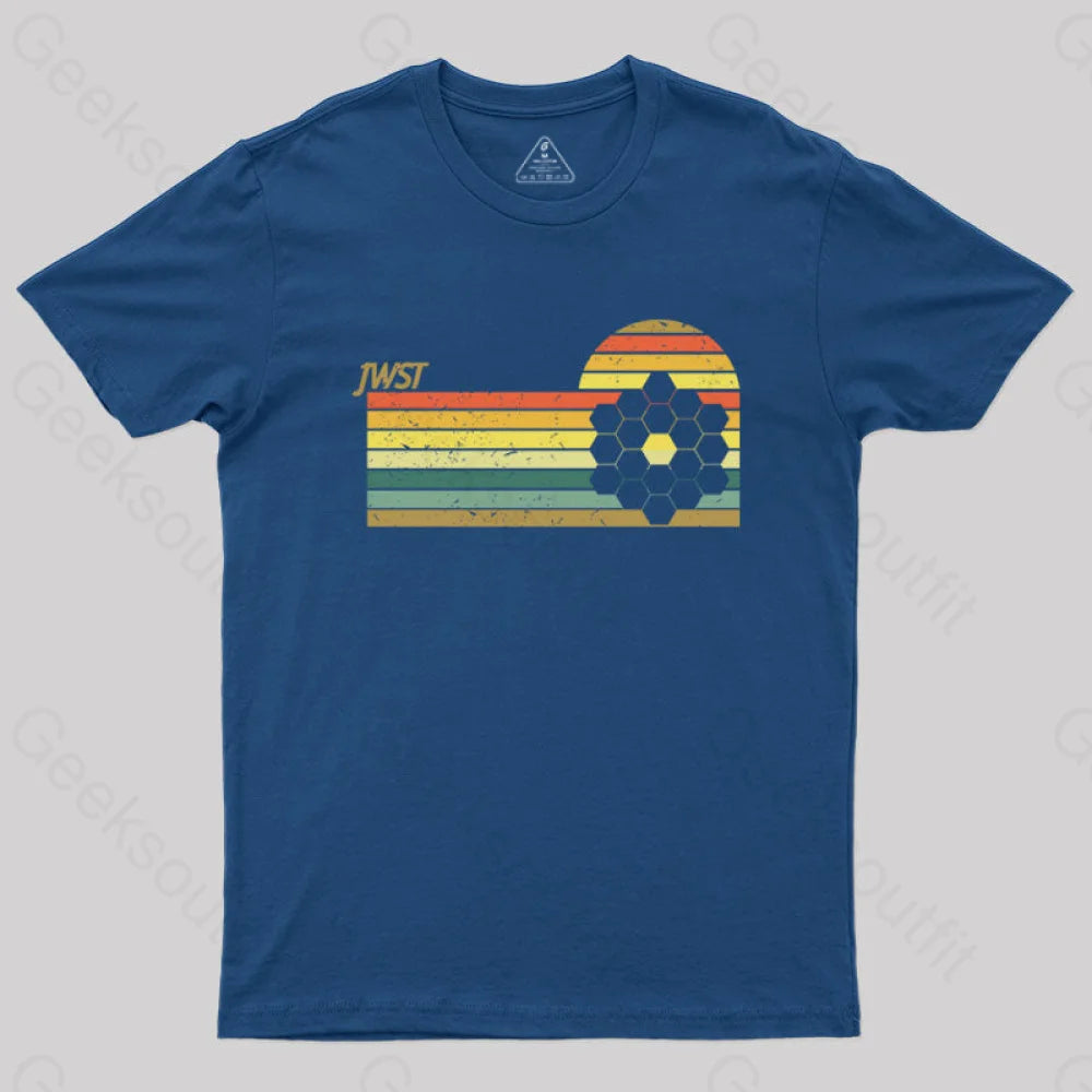 James Webb Space Telescope Jwst T-Shirt Navy / S Yc