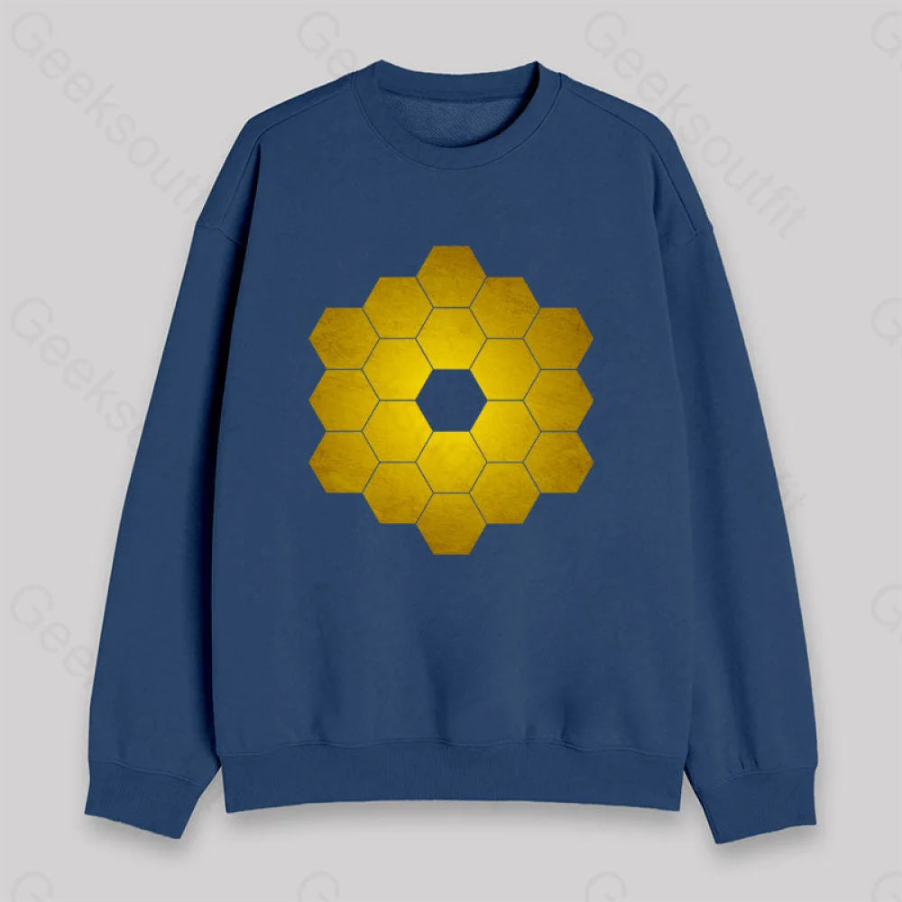 James Webb Space Telescope Sweatshirt Dark Blue / S
