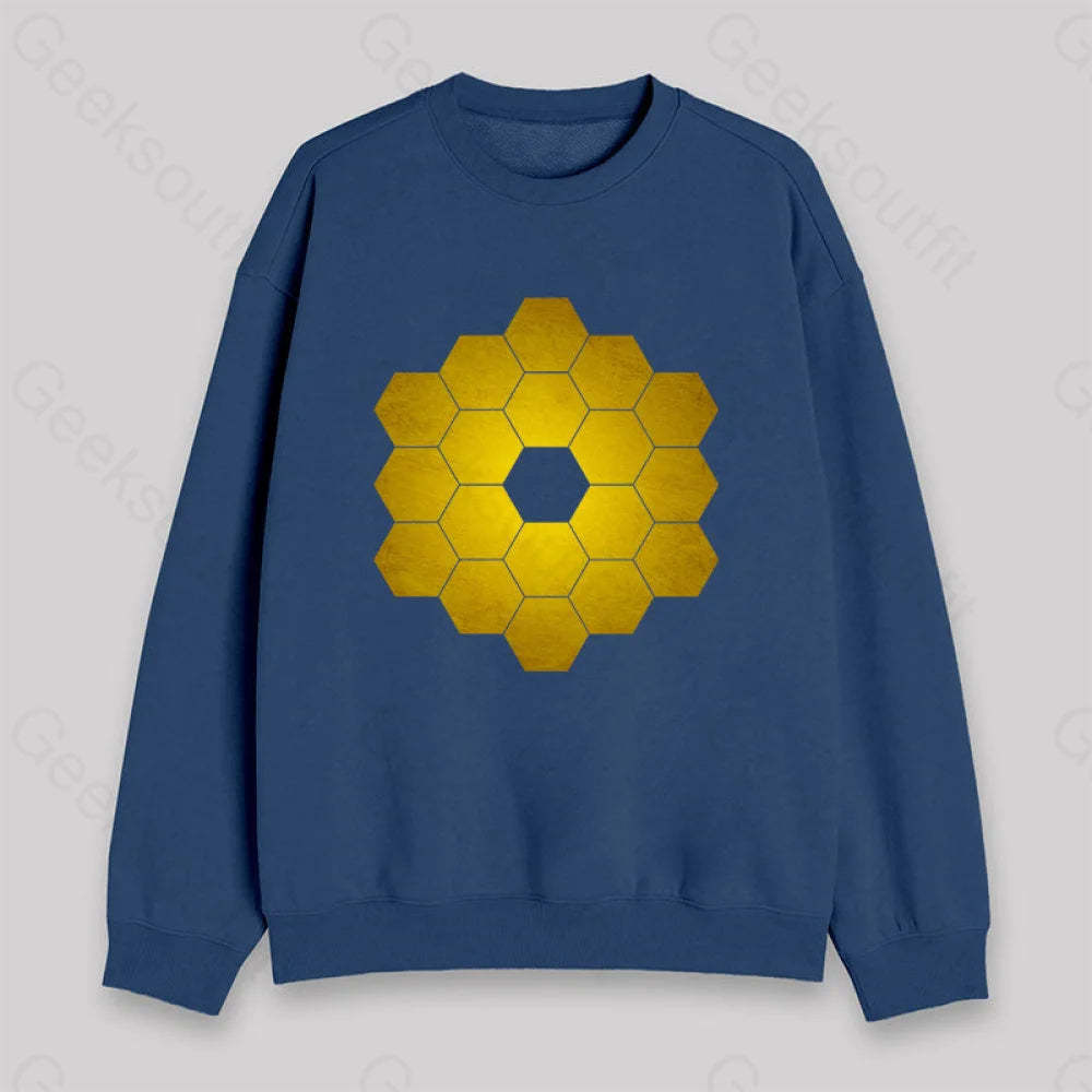 James Webb Space Telescope Sweatshirt Dark Blue / S