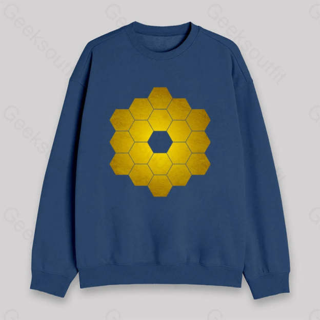 James Webb Space Telescope Sweatshirt Dark Blue / S
