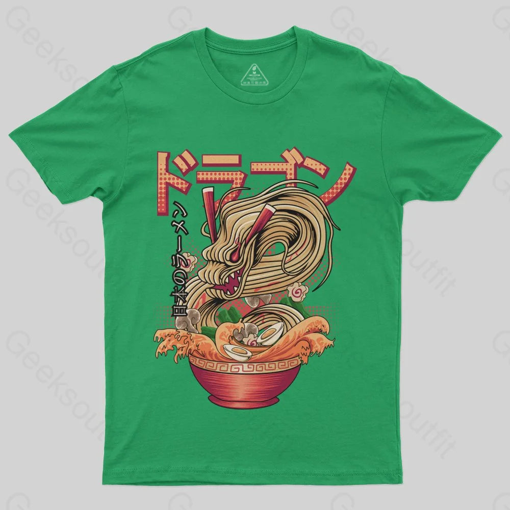 Japanese Dragon T-Shirt - Geeksoutfit