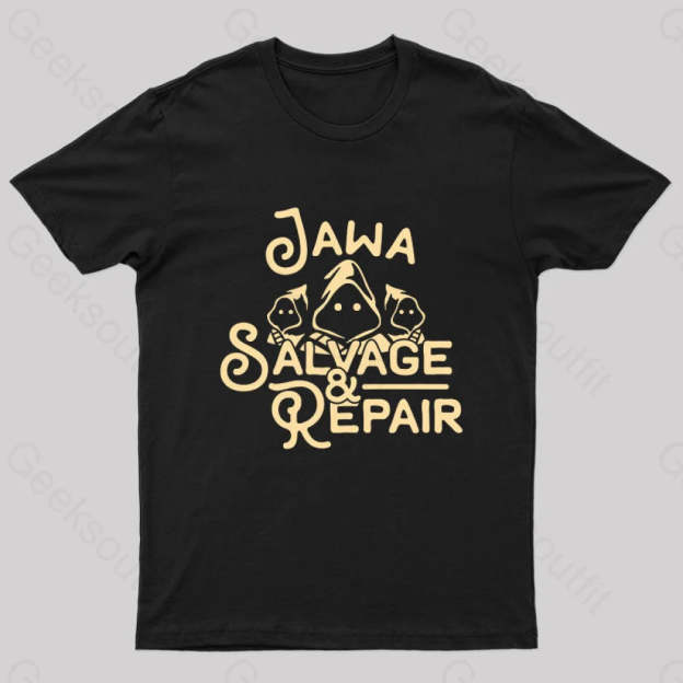 Jawa Salvage & Repair Geek T-Shirt Black / S
