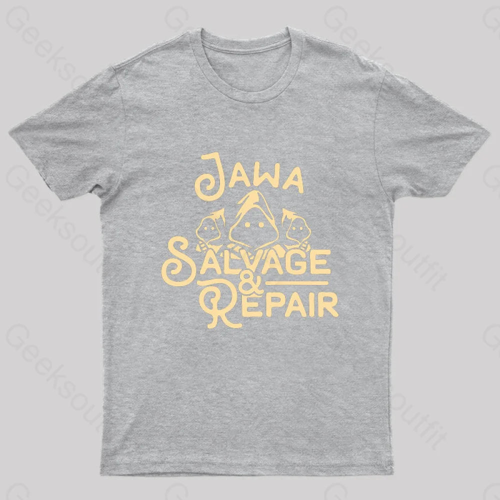 Jawa Salvage & Repair Geek T-Shirt Grey / S