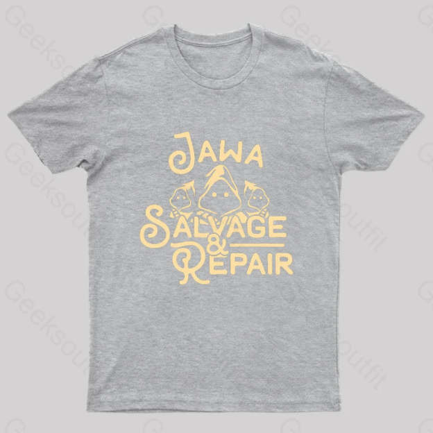 Jawa Salvage & Repair Geek T-Shirt Grey / S