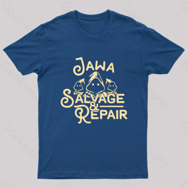 Jawa Salvage & Repair Geek T-Shirt Navy / S