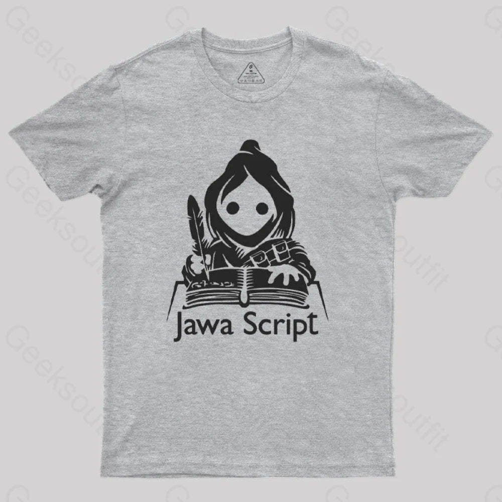 Jawa Script T-Shirt Grey / S
