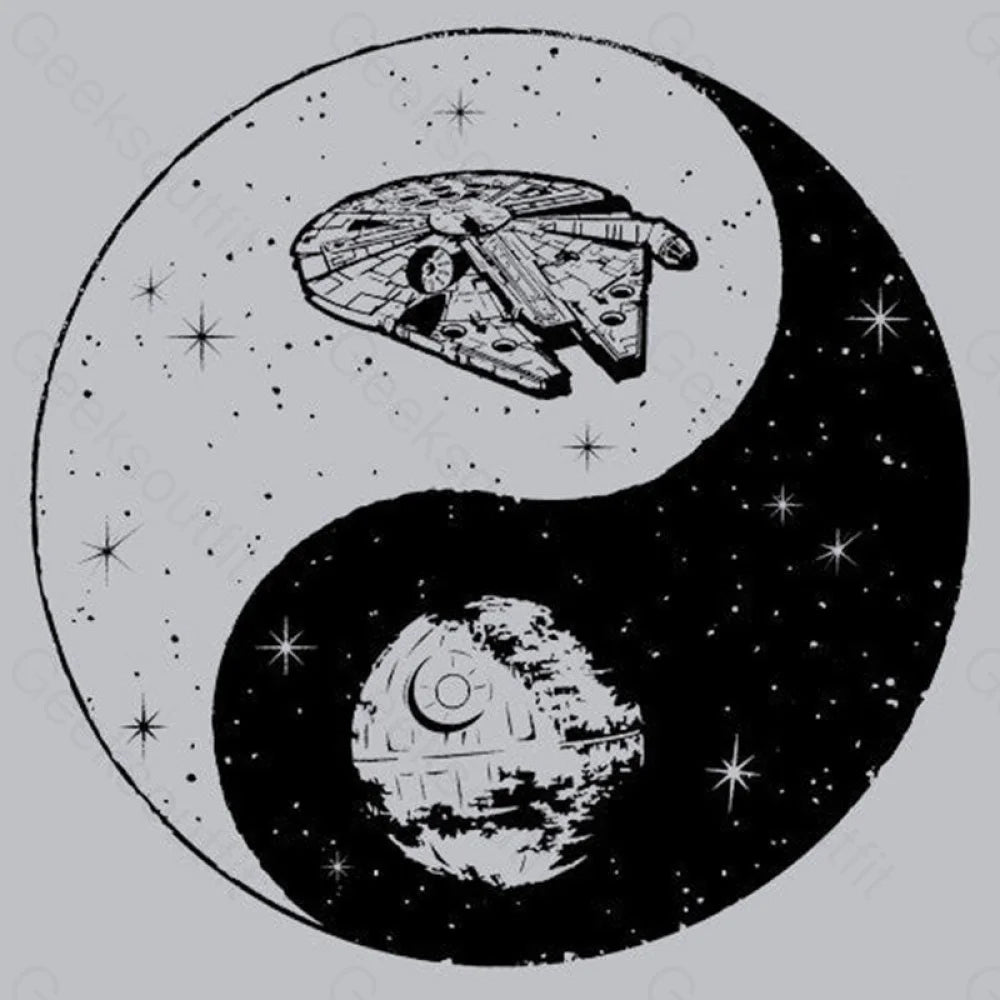 Jedi Sith Yin Yang T-Shirt