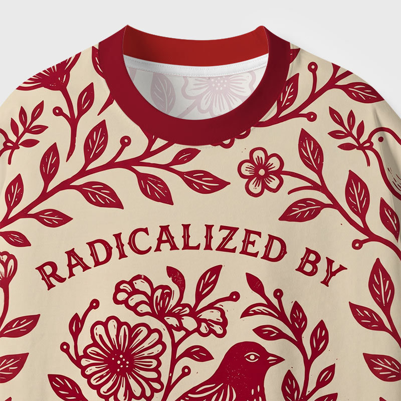 Radical Kindness Geek Eco Oversized Graphic Tees