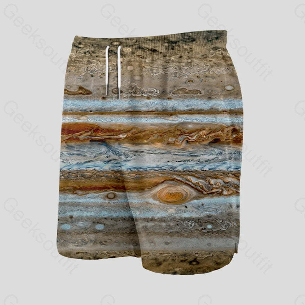 Jupiter Geeky Drawstring Shorts