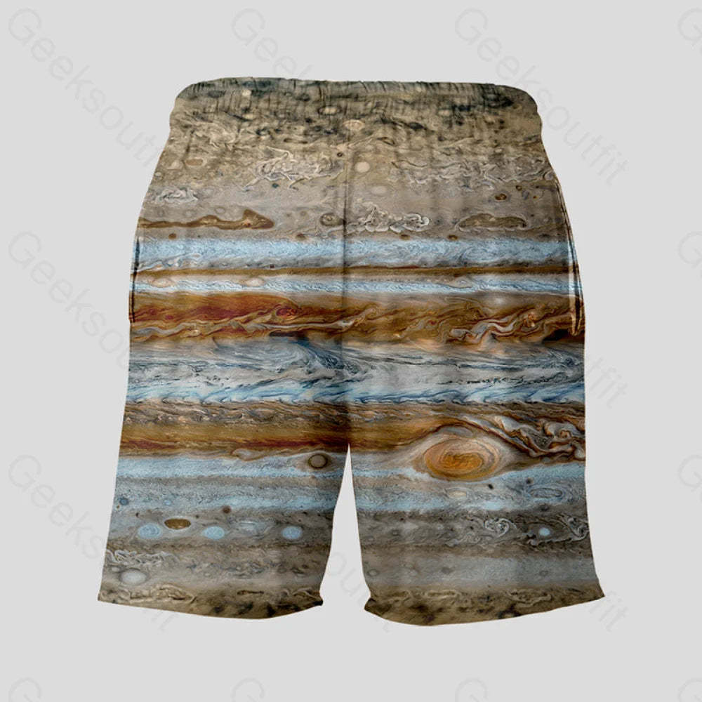 Jupiter Geeky Drawstring Shorts