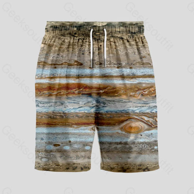 Jupiter Geeky Drawstring Shorts S