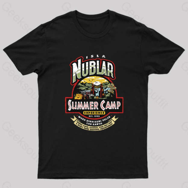 Jurassic Camp T-Shirt Black / S