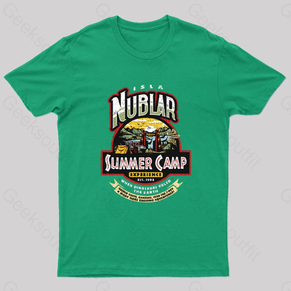 Jurassic Camp T-Shirt Green / S