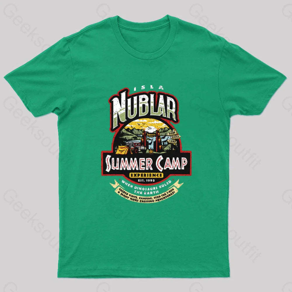 Jurassic Camp T-Shirt Green / S