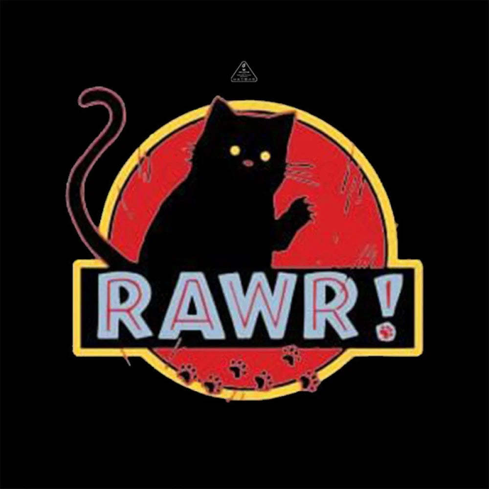 Jurassic Cat Rawr T-Shirt