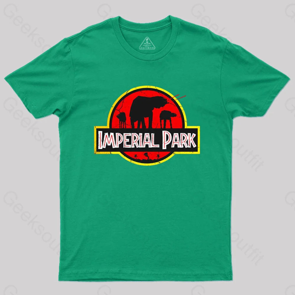 Jurassic Imperial Park T-Shirt Green / S