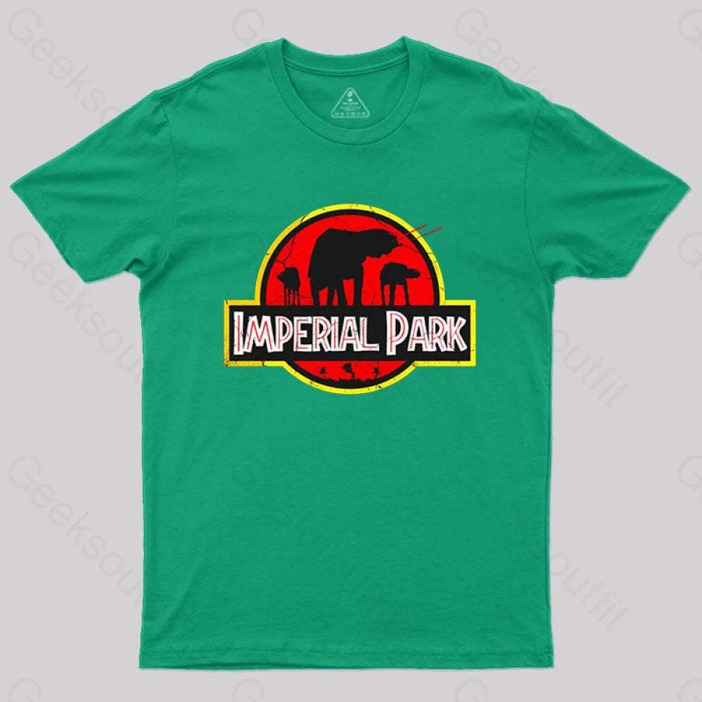 Jurassic Imperial Park T-Shirt Green / S