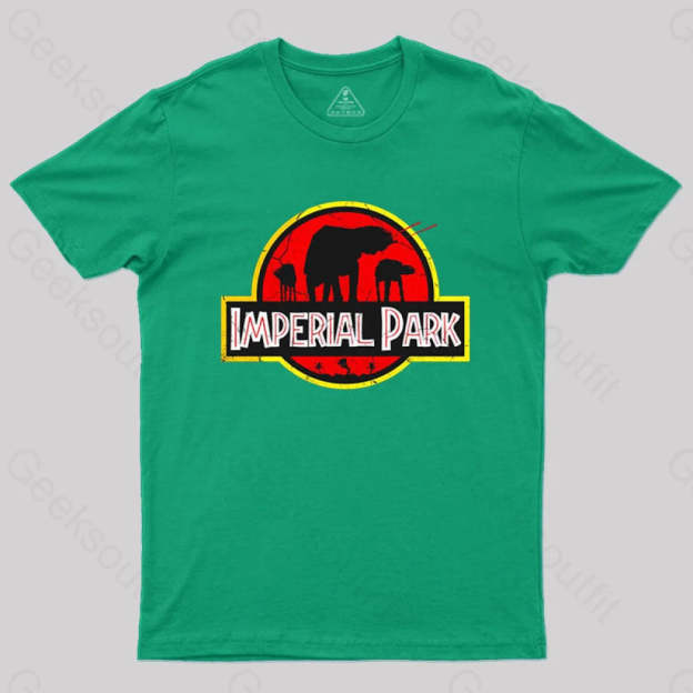 Jurassic Imperial Park T-Shirt Green / S