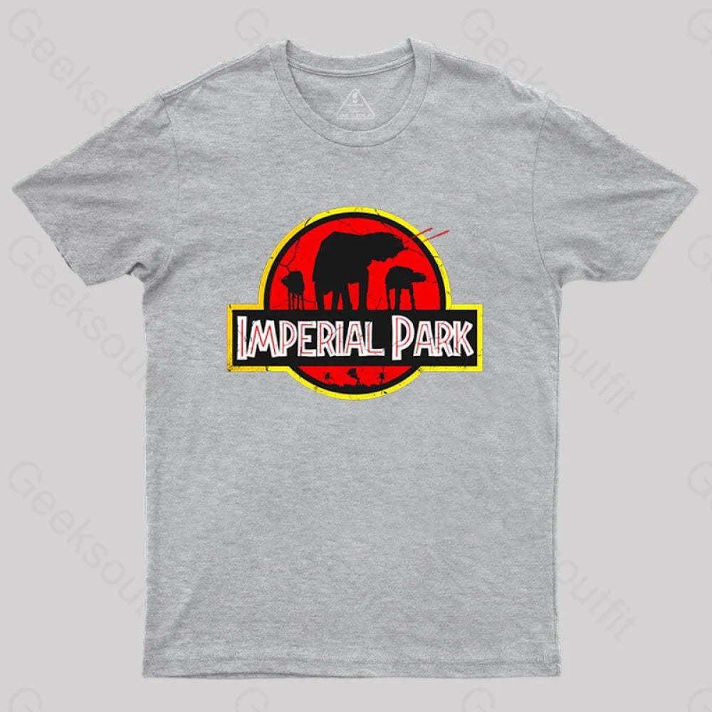 Jurassic Imperial Park T-Shirt Grey / S