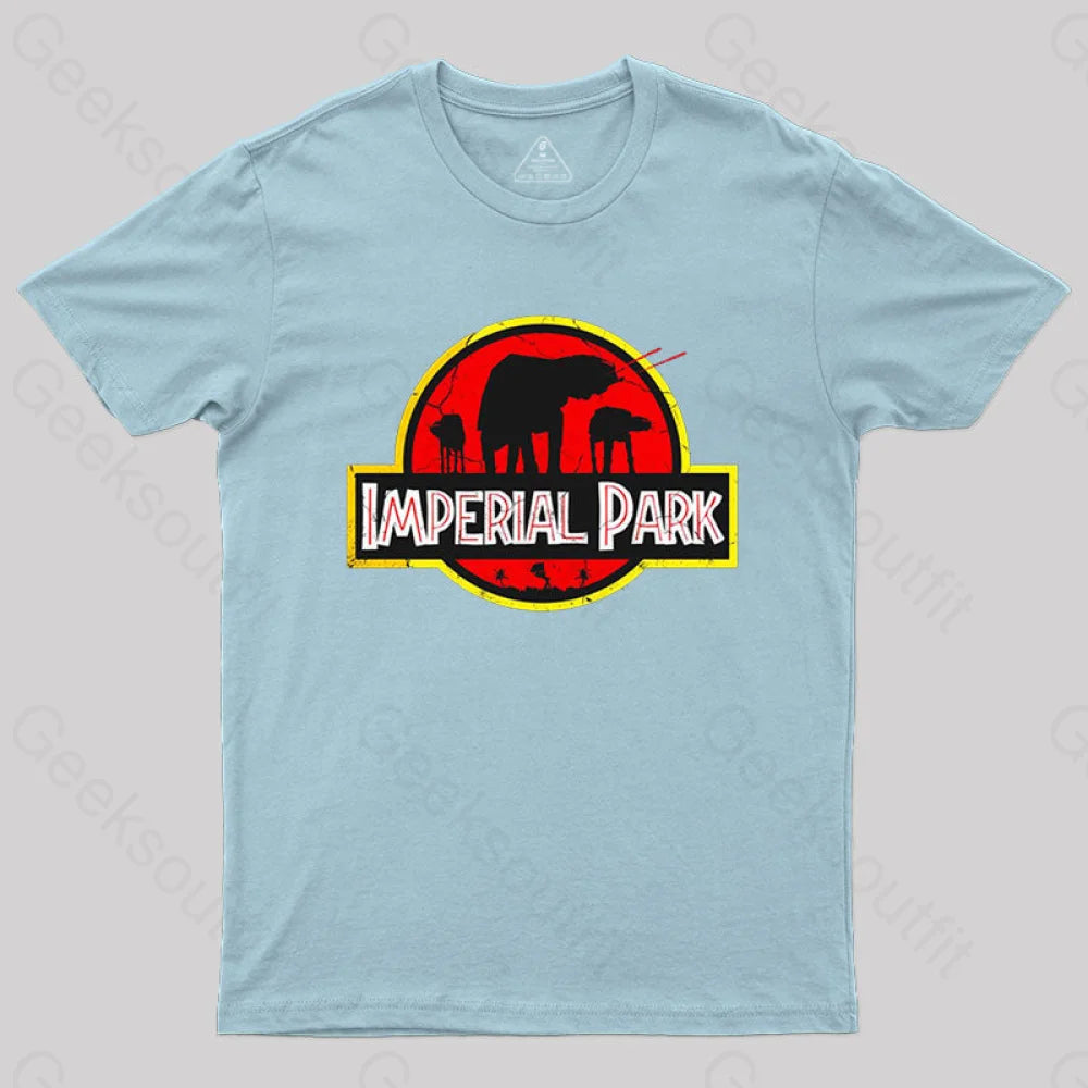 Jurassic Imperial Park T-Shirt Light Blue / S