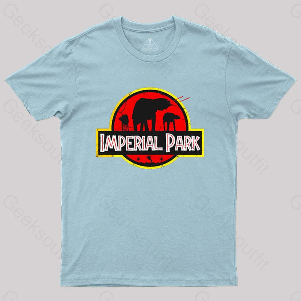 Jurassic Imperial Park T-Shirt Light Blue / S