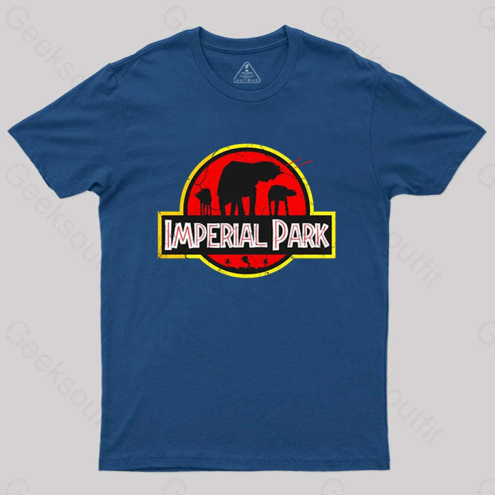 Jurassic Imperial Park T-Shirt Navy / S
