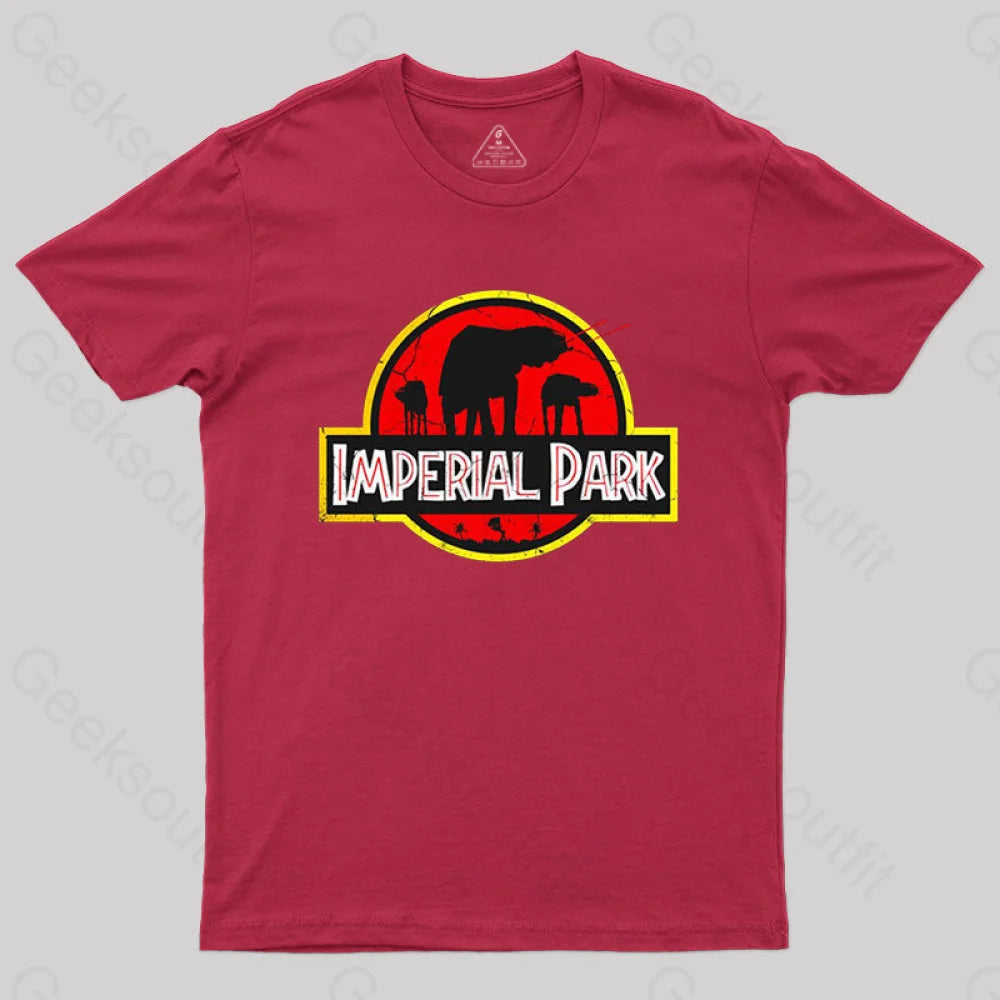Jurassic Imperial Park T-Shirt Red / S