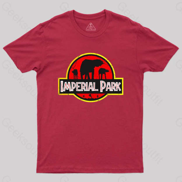 Jurassic Imperial Park T-Shirt Red / S