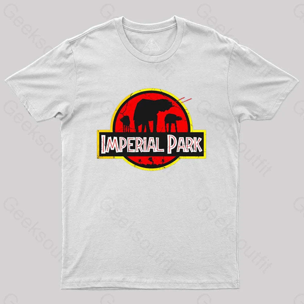 Jurassic Imperial Park T-Shirt White / S