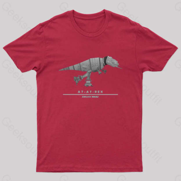 Jurassic Wars T-Shirt Red / S