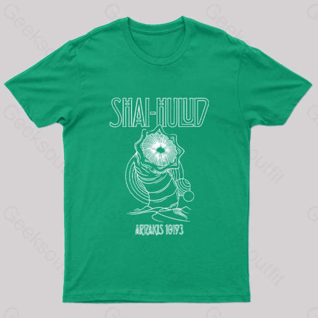Kashmir Geek T-Shirt Green / S