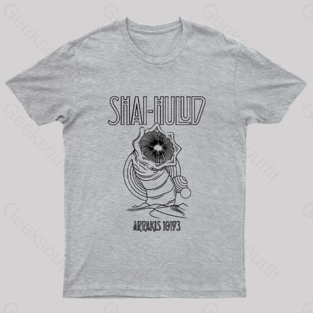Kashmir Geek T-Shirt Grey / S