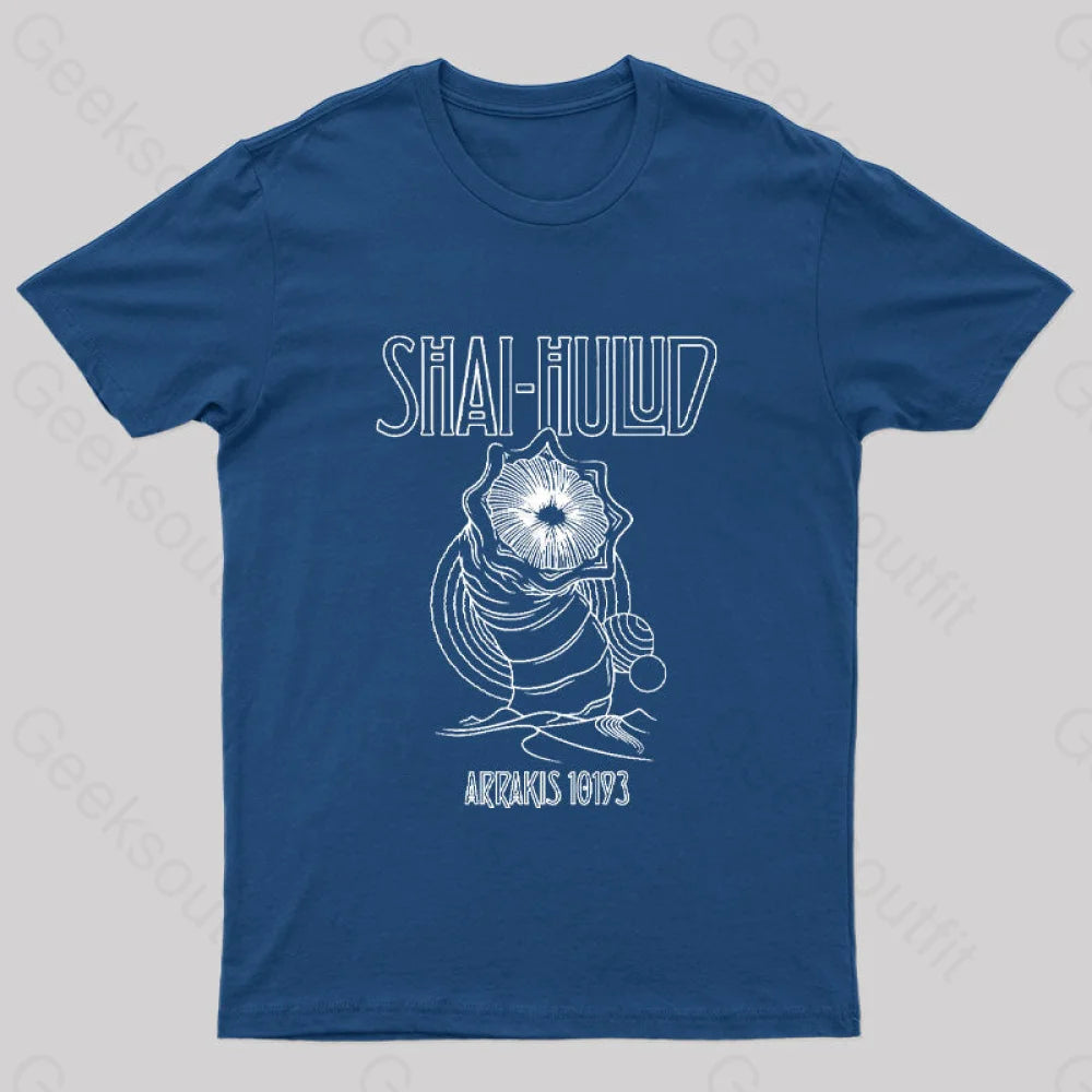 Kashmir Geek T-Shirt Navy / S