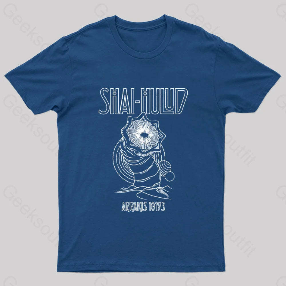 Kashmir Geek T-Shirt Navy / S