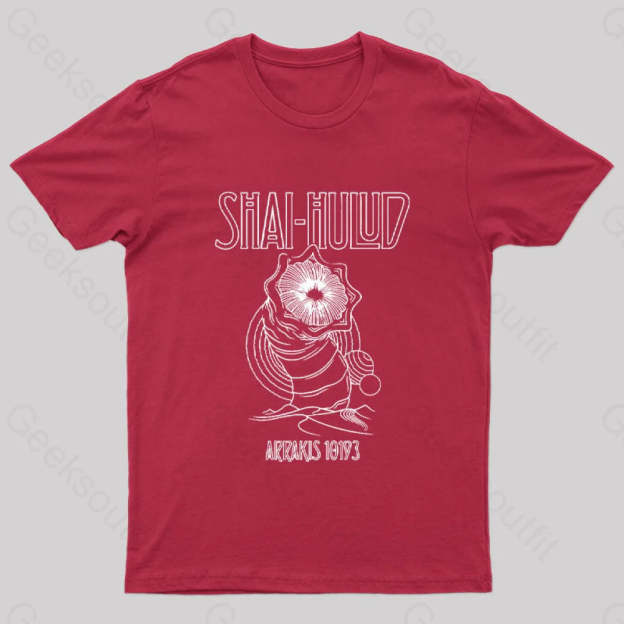 Kashmir Geek T-Shirt Red / S