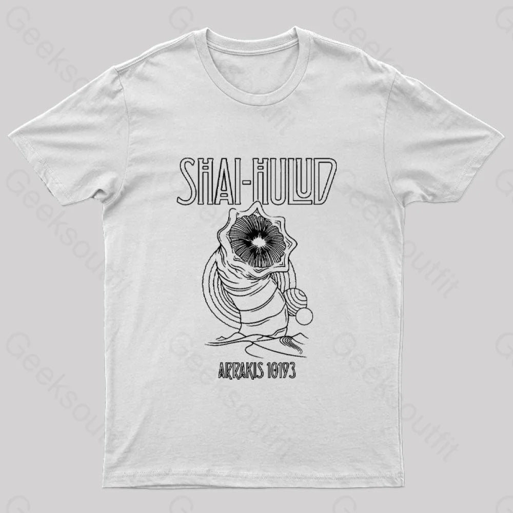 Kashmir Geek T-Shirt White / S